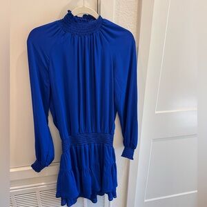 Krisa smocked long sleeve dress - Small